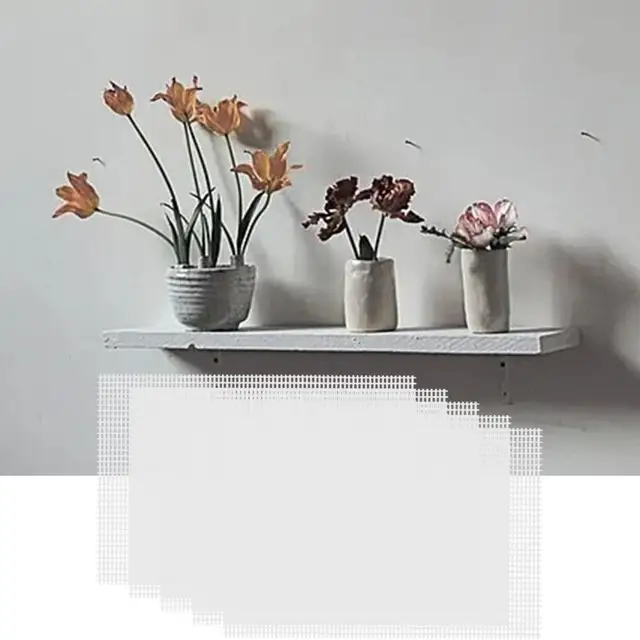 5Db Nagyszerű Háló Környezetbarát Lyuk Képernyő Lélegző Gyors Lefolyás 20X30Cm Növényi Edény Talaj Tartó Vízelvezető Nettó Szőnyeg - Image 5