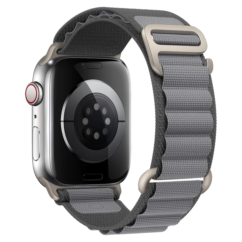 Enhanced Nylon Alpine Loop Band for Apple Watch - Premium Strap Bracelet