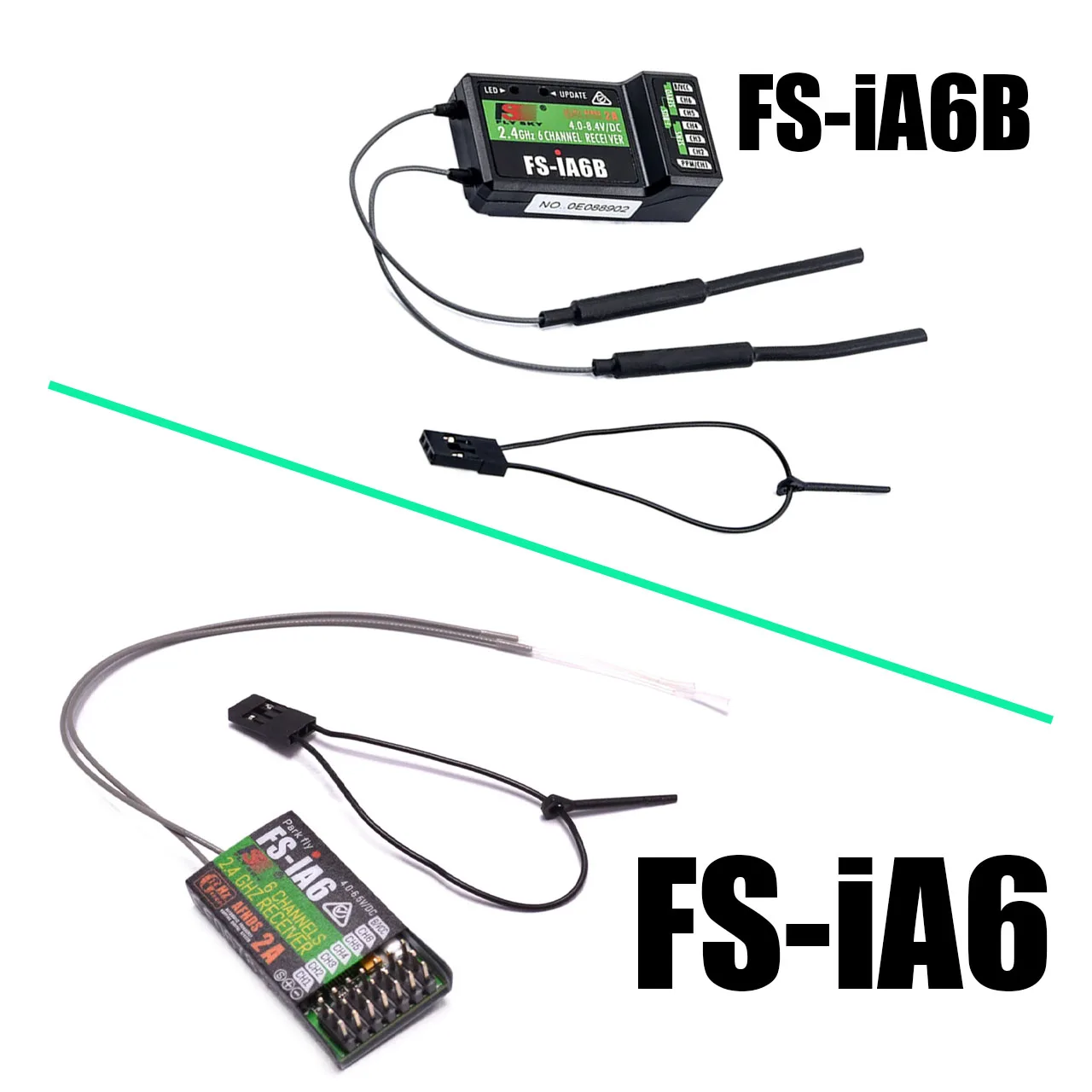 Flysky-FS-iA6-FS-IA6B-Receiver-6CH-2-4G-Telemetry-Dual-Antenna-RC ...