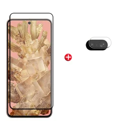 Universal 6 - in - 1 HD Tempered Glass Screen and Lens Protector Set - Pixel 8 (1 Glass and 1 Len)