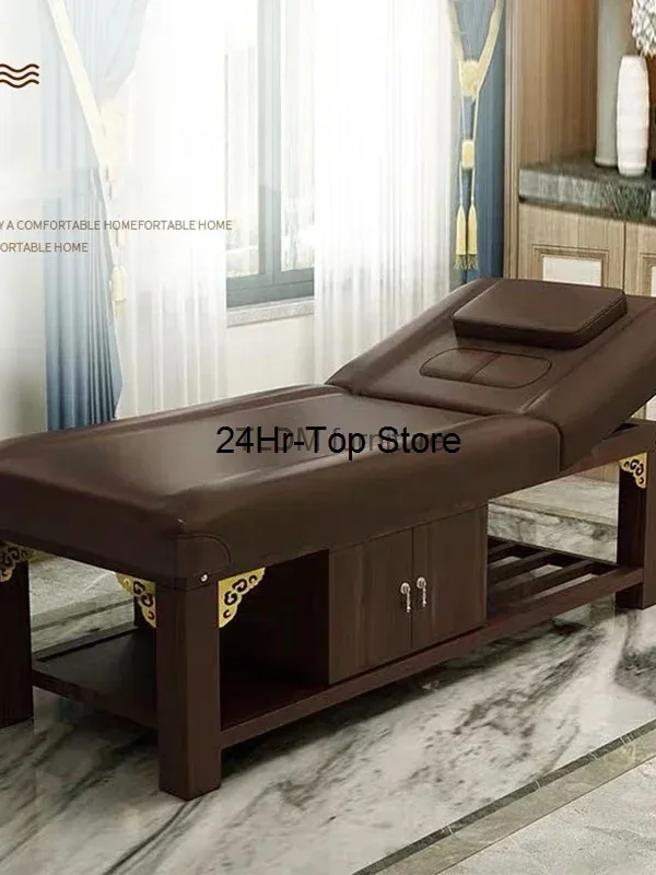 Comfort Lettino Da Massaggio In Legno Bellezza Fisioterapia Impastare Lettino Da Massaggio Pulizia Dell'Orecchio Lettino Estetista Mobili Commerciali 