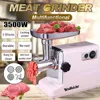 Heavy Duty 3500 Watts Powerful Stainless Steel Kitchen Electric Meat Food Grinder Mincer Sausage Maker Big Capacity with Blades 1