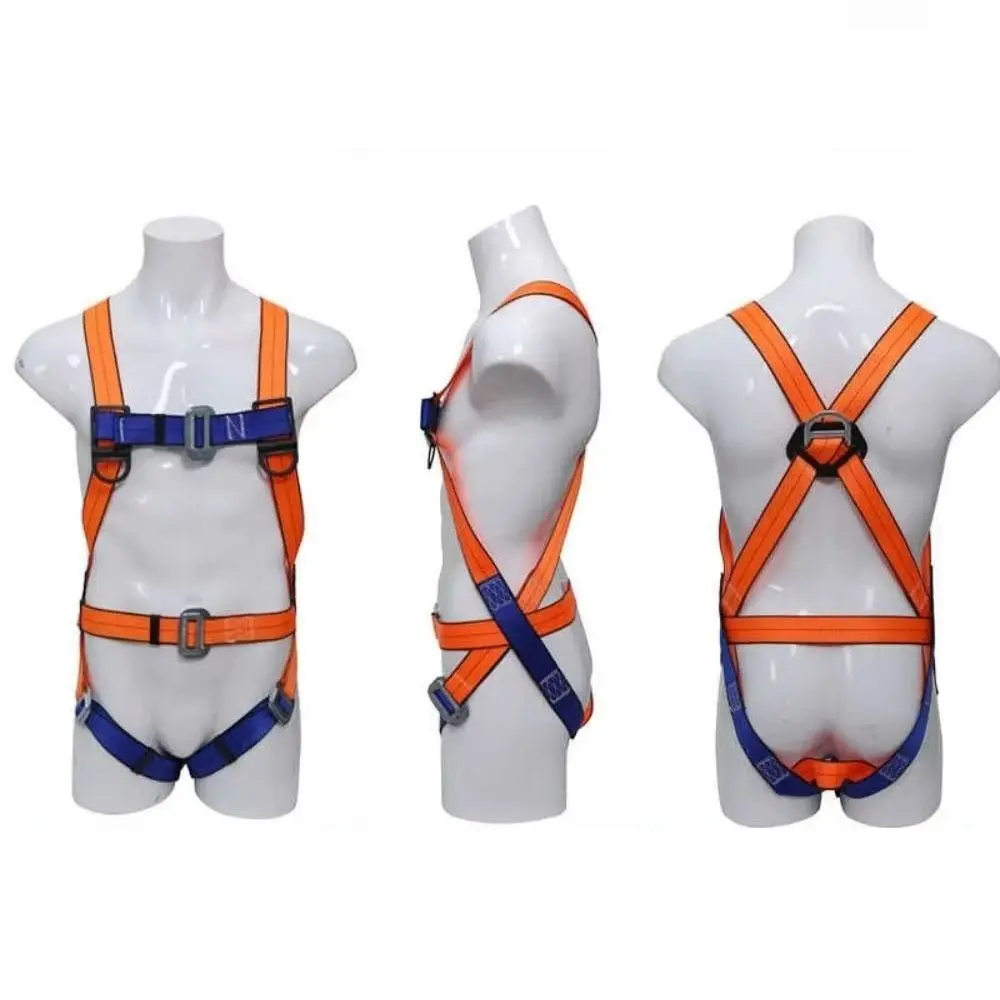 더블훅 안전벨트 버퍼 내마모성 5점식 하네스 고고도 생존 로프 보호벨트 구조 ..