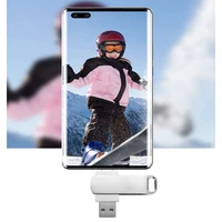 OTG USB 2.0 Flash Drive 32GB Metal Pen Drive 64GB Waterproof High Speed Flash Disk Mini Memory Sticks 128GB U Disk Pen Drive 5