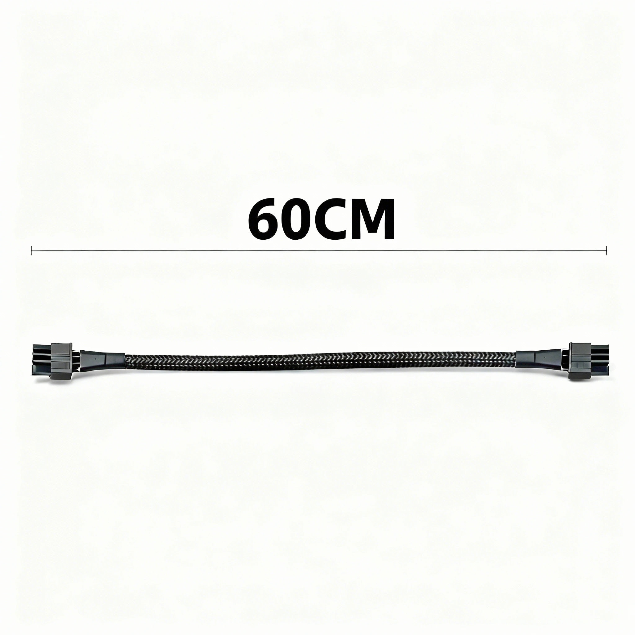 PSU 8핀-4+4핀 슬리브형 네트 18AWG 60CM, 코르세어 AX1600i, AX1500i, AX1200i, AX860i, AX760i 모듈형 파워용 CPU 전원 케이블