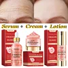 Dragon Blood Wrinkle Remover Face Set Instant Firming Lifting Anti-Aging Serum Fade Fine Line Whitening Korean Skin Care Product 1