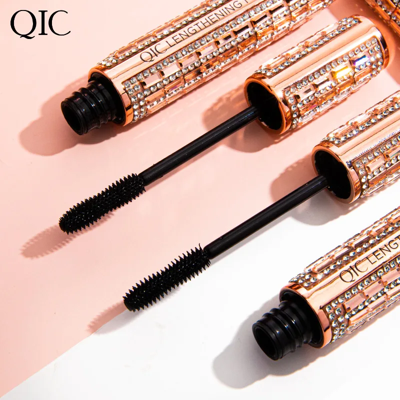 

QIC Mascara Waterproof Long Lasting Quick Drying Natural Beauty Professional High Quality Cute Makeup for Women Party Daily Use