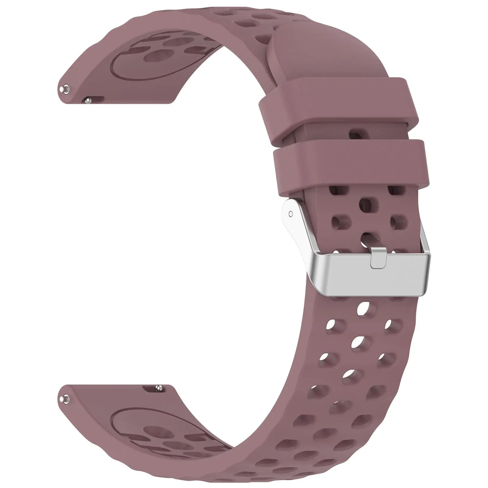 Premium 20mm Silicone Watchband - Enhanced Comfort Bracelet Strap