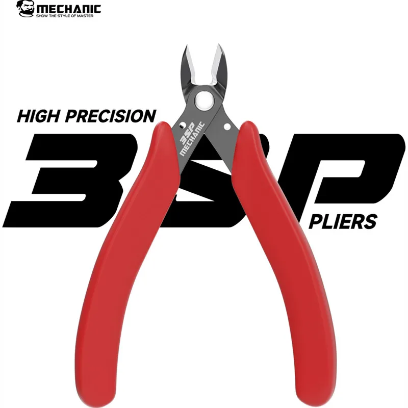 MECHANIC 3SP 정밀 전자기기 사이드 커터 모바일폰용 130mm 바나듐 스틸 대각선 절단 수리 플라이어 도구