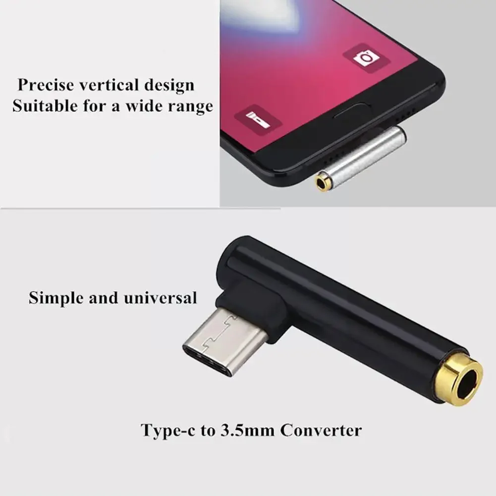 USB Type C 3.5 Jack Earphone Adapter USB C To 3.5mm Headphones AUX Audio Adapter Cable For Huawei Type To 3.5mm