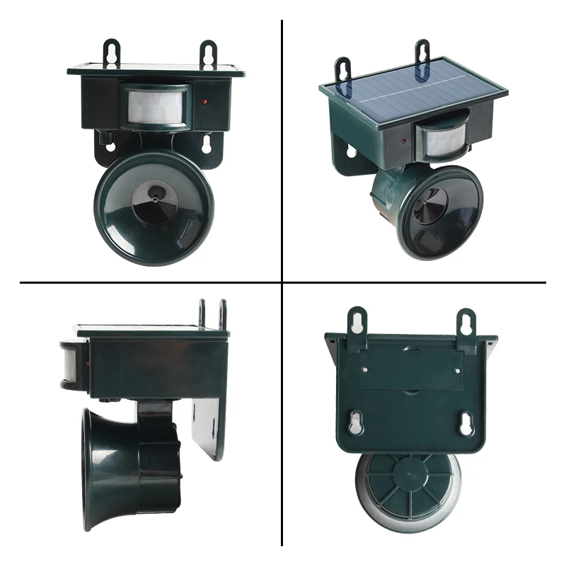 طارد الطيور والحيوانات بالموجات فوق الصوتية يعمل ب...