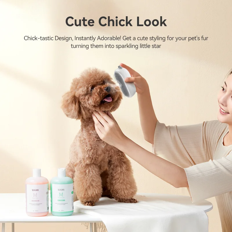 ROJECO Steam Comb Cat Electric Spray For Dog Combs Pet Grooming Tools Kitten Hair Removal Brushes_voghion.com
