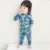 baby girl nightgowns Spring and summer boys pajamas girls cotton one-piece jumpsuit without feet baby zipper romper home clothes pajama sets affordable	 Sleepwear & Robes