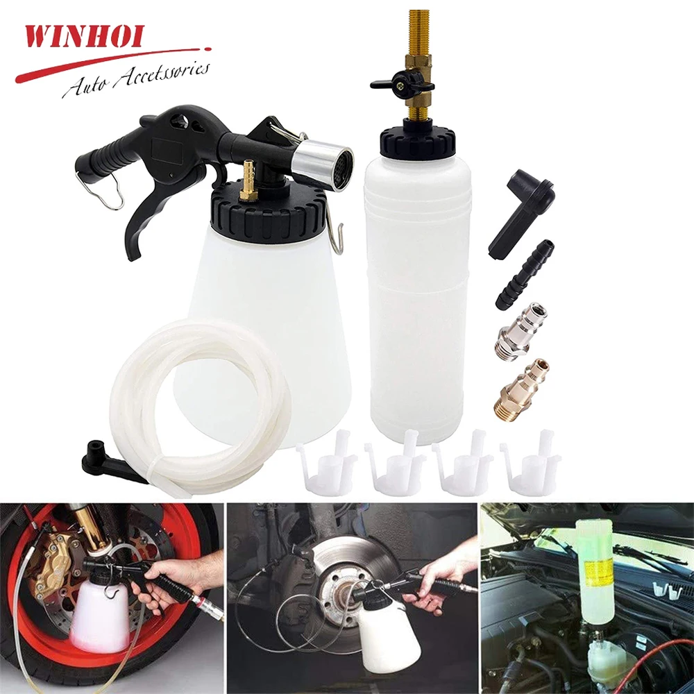 Car Brake Bleeder Kit Oil Change Pump brake bleeder kit oil change pump 1000ml Brake Fluid Replacement Tools Oil Exchanger for Auto Car Truck Motorcycle