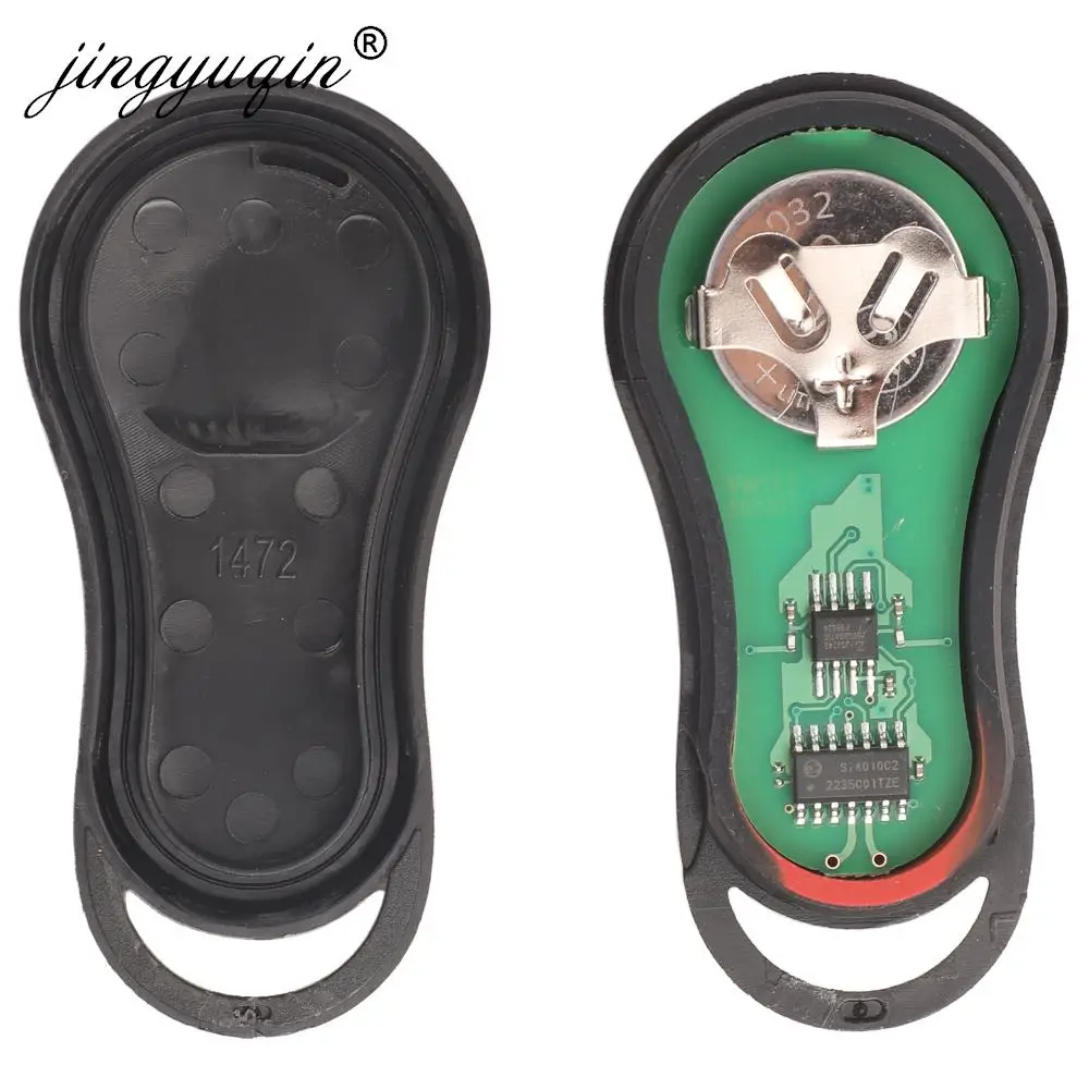 3 Buttons 315Mhz Remote Car key GQ43VT17T GQ43VT9T for Dodge Jeep fit Chrysler Concorde 300M 2001-2004 key Entry Fob