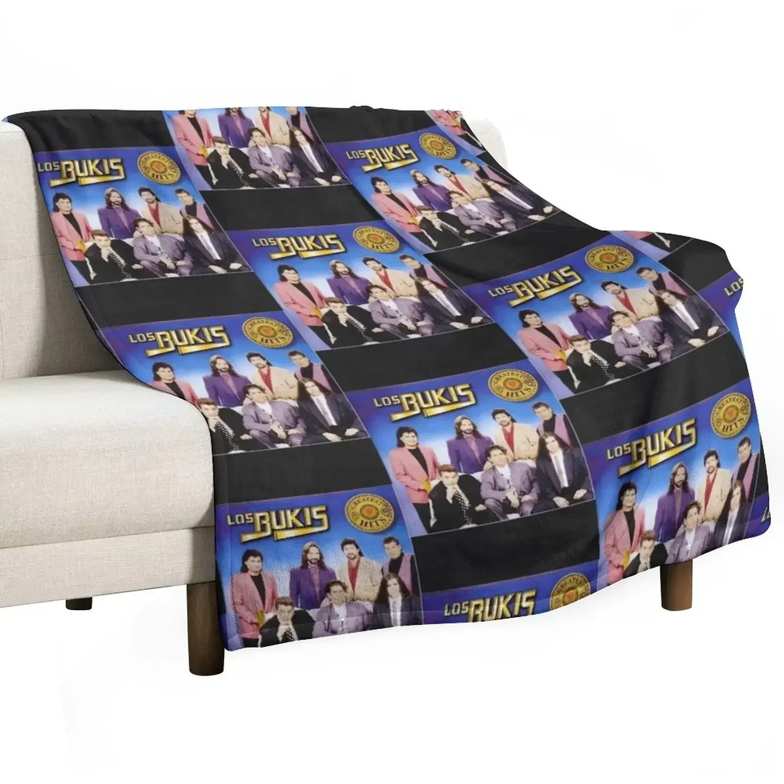 

Los Bukis Throw Blanket Kid'S Cute Camping Soft Plaid Blankets