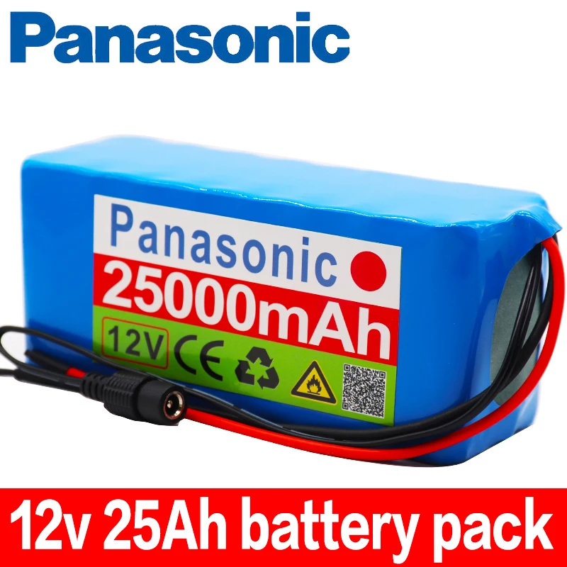 100% New 18650 12v Battery pack Large capacity 25ah lithium battery protection board 25000mAh for inverter miner | Электроника