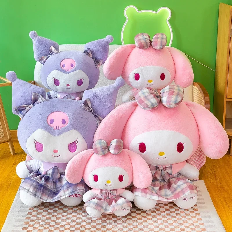 

New Sanrio Kuromi Plush Toy Cherry Velvet Large Scissors Machine Exchange Doll Gift Shop Supply Kuromi Plush Kawaii Pillow Toy