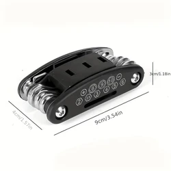 Versatile Socket Wrench Set with Non - Slip Rotating Head - Durable Stainless Steel for Home and Automotive Repairs, Easy - to - Use Universal Tool (Grey)