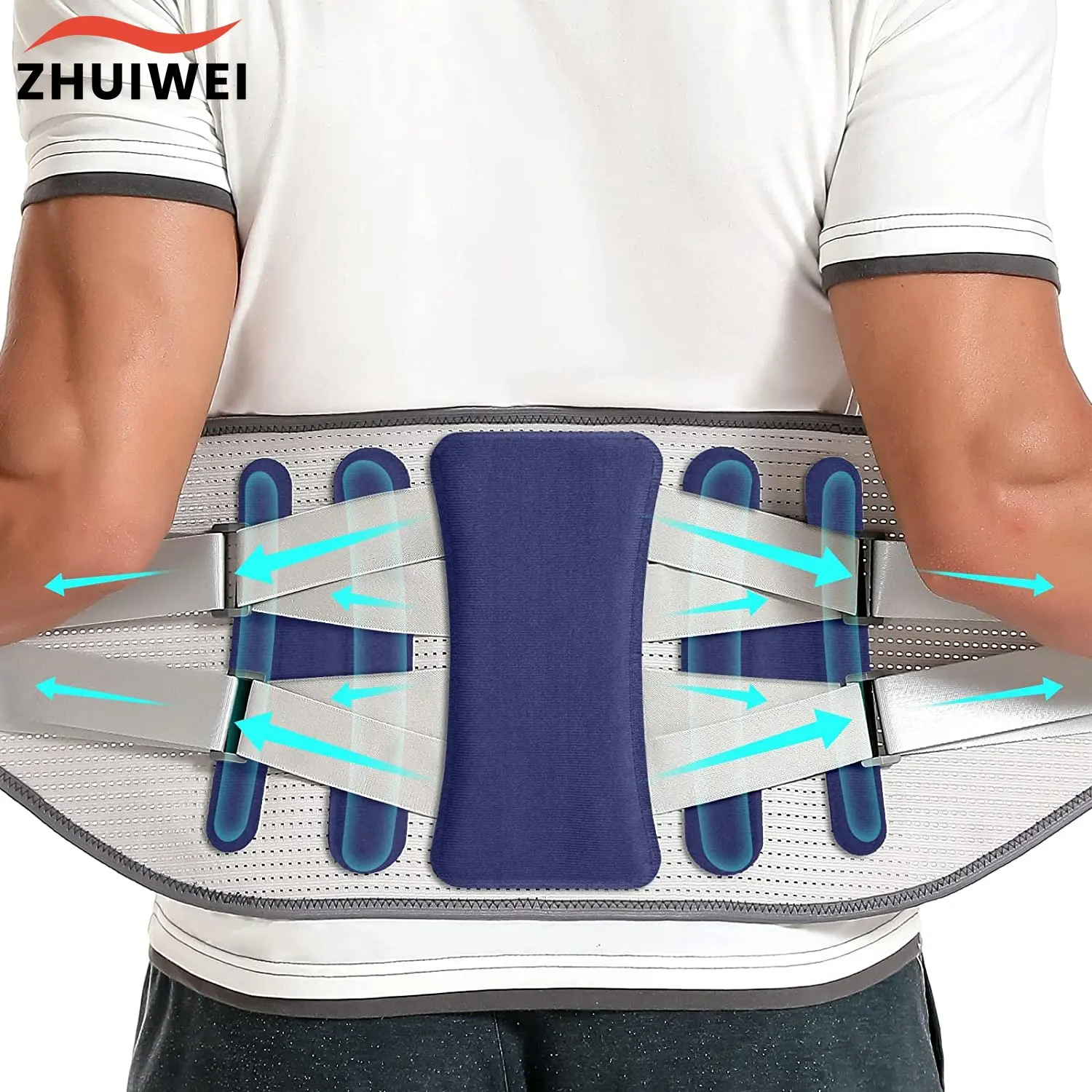 

Back Brace Lumbar Support Belt Waist Orthopedic Corset Men Women Spine Decompression Waist Trainer Brace Back Pain Relief