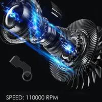 110000rpm Professional Hair Dryer Negative Ion Blow Dryer High Speed Blower Appliance Hair Care Hair Machine Salon/Barber 2