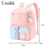 Cartoon Book Schoolbag Contrast Color Travel Laptop Backpack Adjustable Strap Kawaii Casual Backpack Teenage Girl Backpack 2
