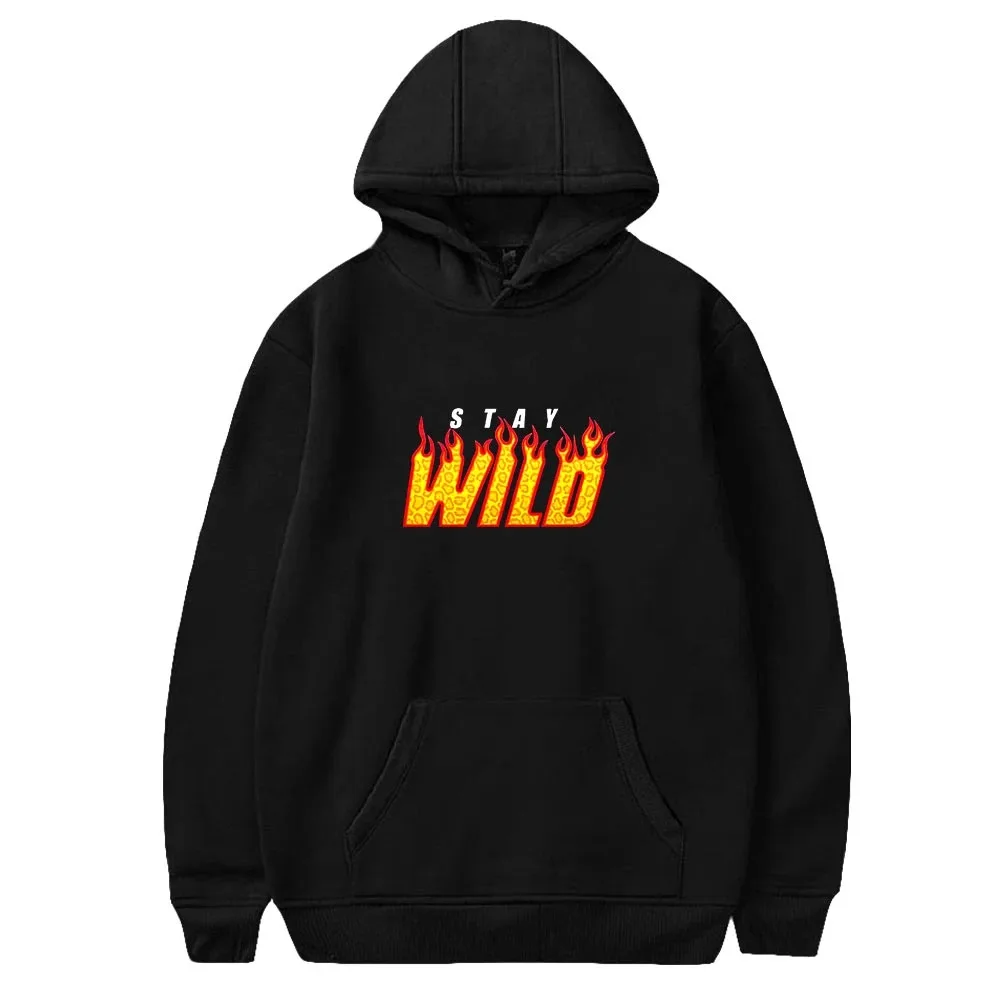 

Stay Wild hoodies for men and women, clothes with all matches, casual tops
