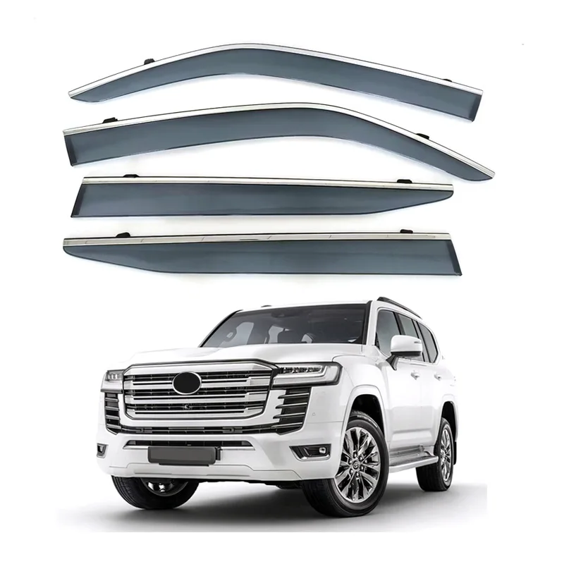 Injection Weather shields Window Visor Sun Guards For Toyota Land Cruiser LC300 Accessories
