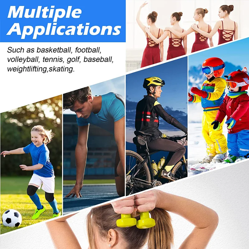 Knee Pad WorthWhile Dancing Volleyball Yoga Women Kids Men Patella Brace Support EVA Fitness Protector Work Gear