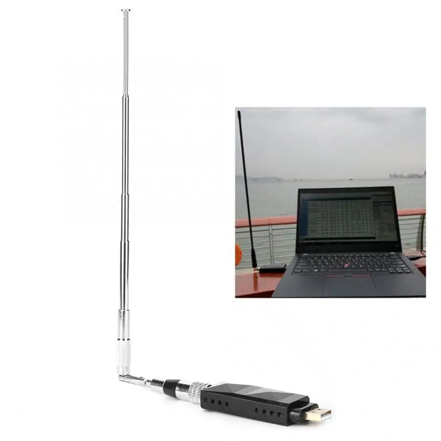 New Marine Boat Dual Channel USB AIS Receiver with USB Output W/ Antenna AR-10 For Laptop