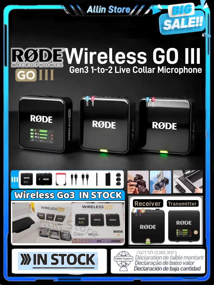 RODE Wireless GO III Dual Mic System 1