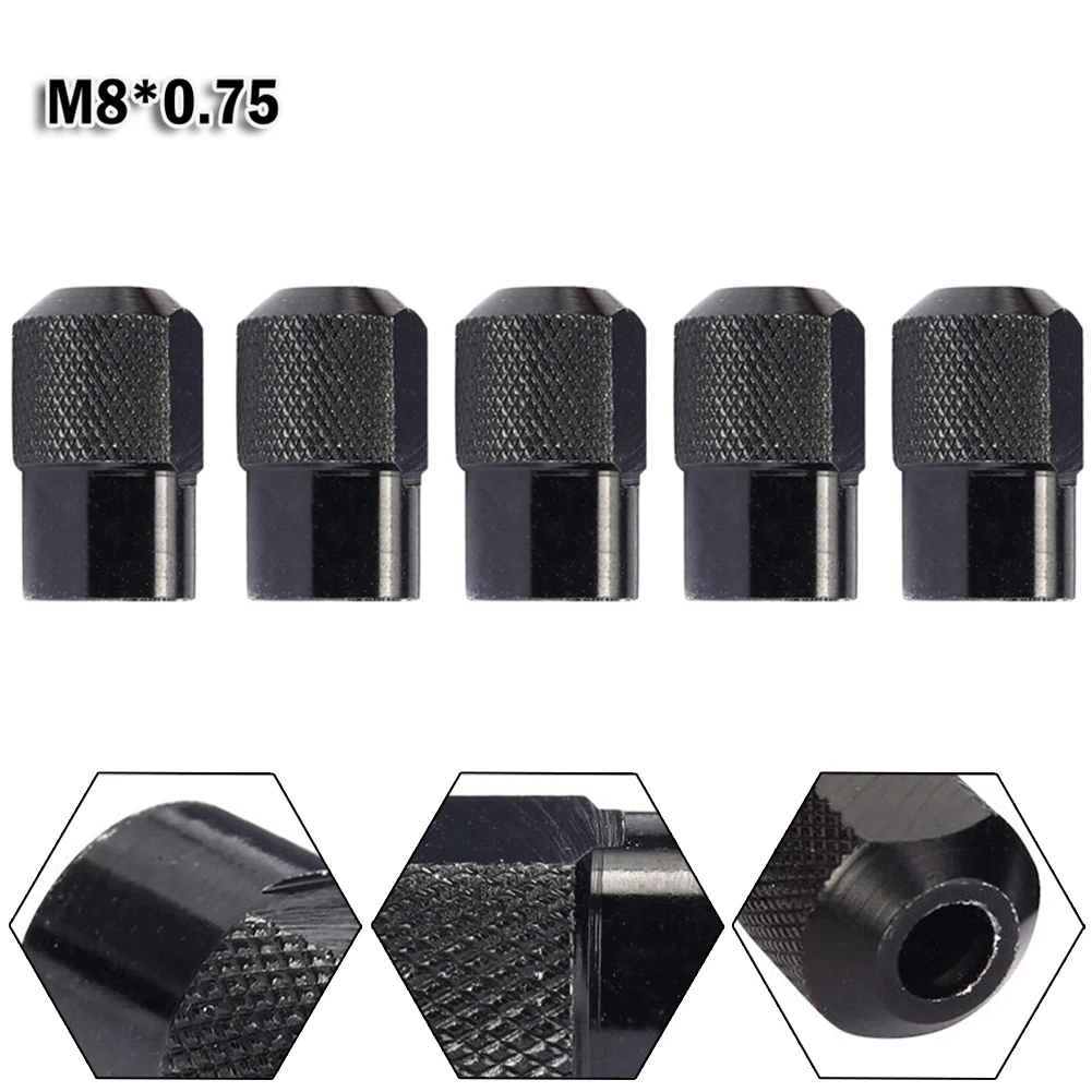 

5pcs Drill Chuck For Dremel Accessories Rotary-Tools Chuck Nut Power Tool Accessories Zinc Alloy Nuts M8X0.75mm Abrasive Parts