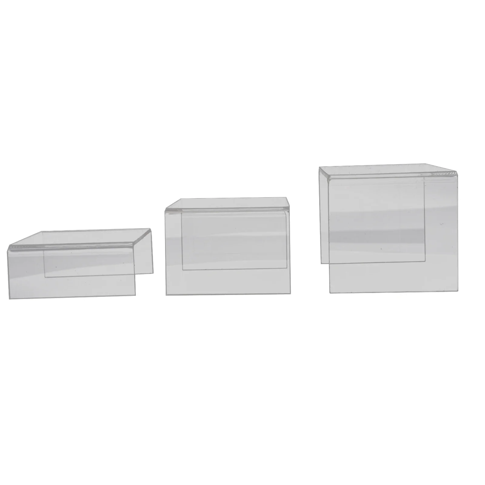 

Прозрачный демонстрационный стенд, контейнер для резки и полировки, декоративный набор украшений, аксессуары для хранения, настенный монтаж