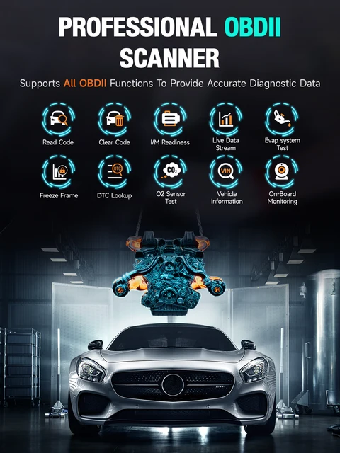 OBD2 Code Reader with Battery Test 4