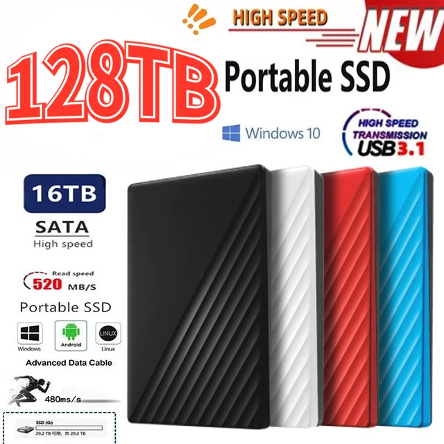 Ssd External Hard Drive | External Ssd Portable Hard 10tb | Solid State Drive - & Boxs - Aliexpress