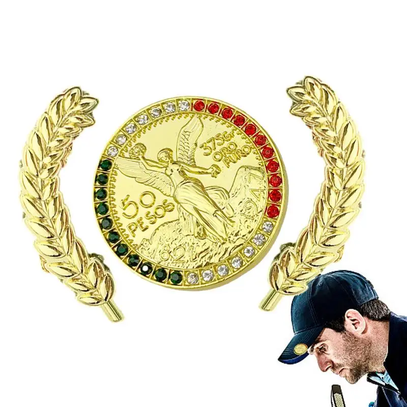 

Brooch With Angel Gold Angel Hat Clip Badge Clothing Decoration Accessories For Fashion For Party Banquet Gatherings Dating Golf