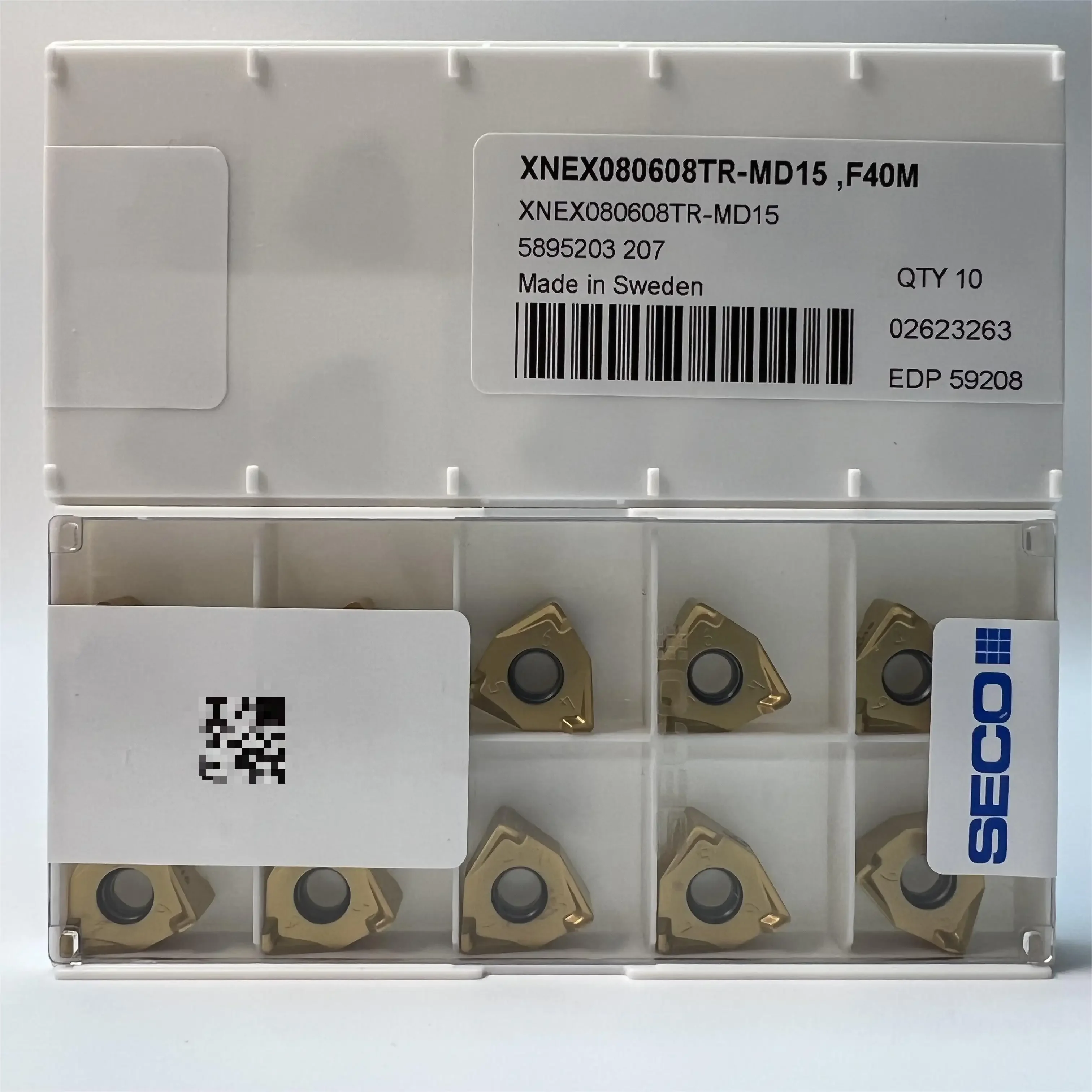 

Лезвие CNC SECO/XNEX080608TR-M15,F40M, 10 шт.