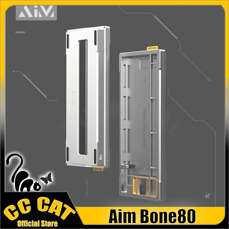 gamezone bone80 お試し磁気スイッチ付 Aim bone80メカニカルキーボードケース、アルミニウム合金磁気