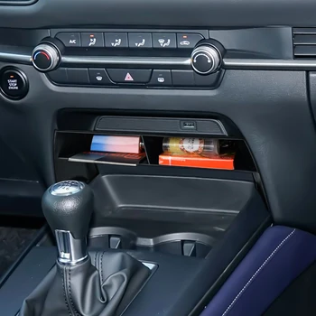 Center Console Organizer Tray For 2020 2021 2022 2023 2024 2025 Mazda CX-30 Accessories Interior Armrest Storage Secondary Box 1