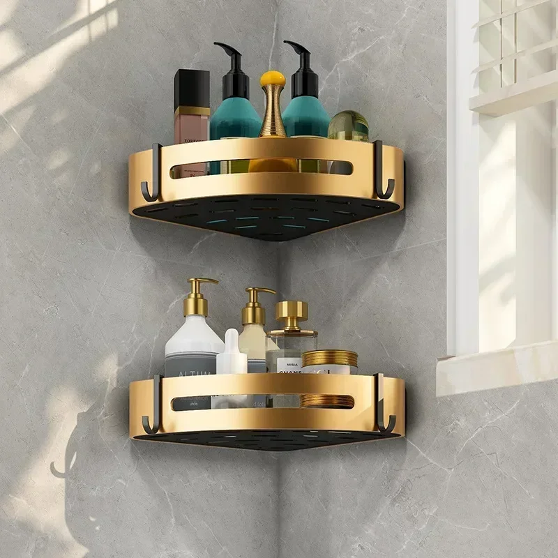Towel Rack Space Aluminum Storage Rack Wall Mounted Bathroom towel rack bathroom facilities
