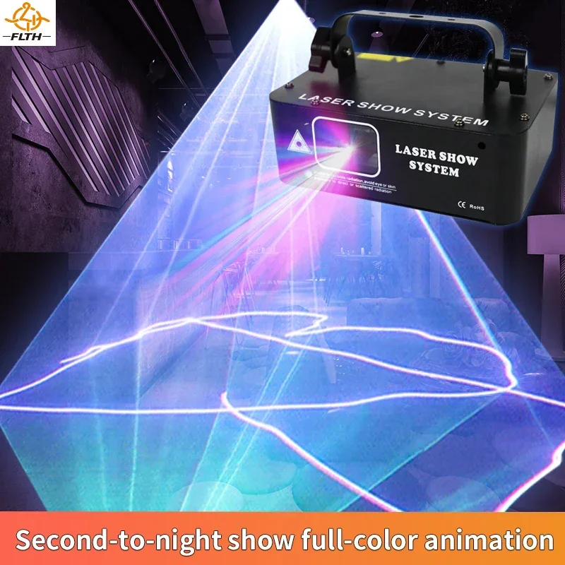 

New Animation Laser Lamp Disco Stage Lights Bar Flash Stage Lamp KTV Projector