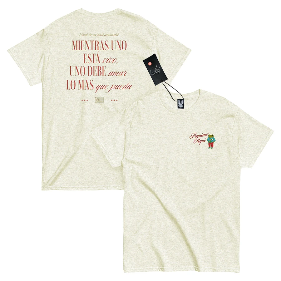 Bad Bunny 'Debi Tirar Mas Fotos' Hip-Hop Graphic Tee - Unisex 100% Cotton Short Sleeve