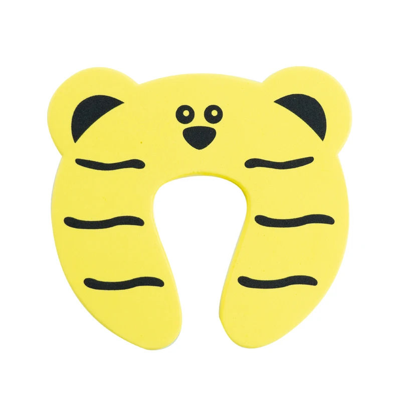 2PCS Child Safety Protection Baby Safety Cute Animal Security Card Door Stopper Baby Care Child Lock Protection From Children
