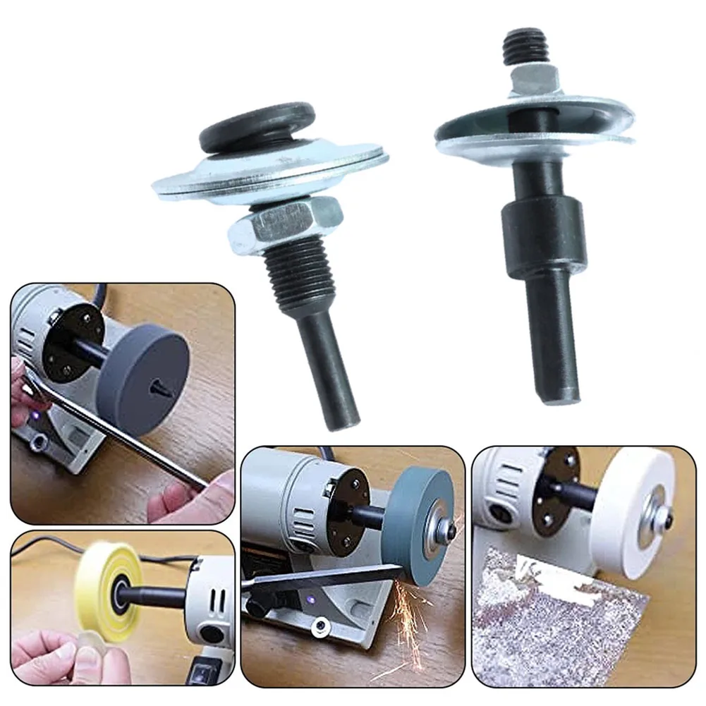 

6mm/8mm Shaft Arbor Extension Rod Arbor Threaded Shaft Adapter Angle Grinder Connecting Rod For Cutting Disc Polishing Wheel