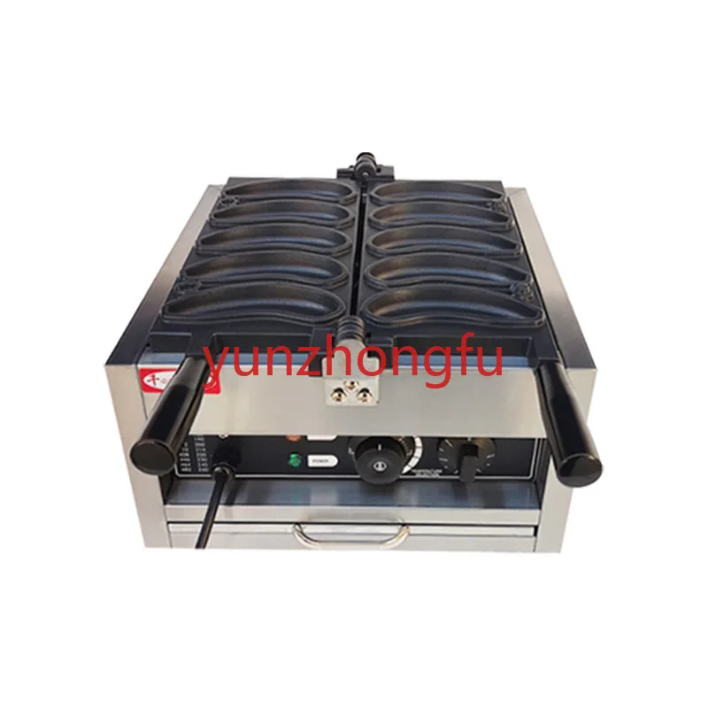 

Машина для приготовления бананов, популярная закуска в Интернете, вафельница в форме банана с косым узором