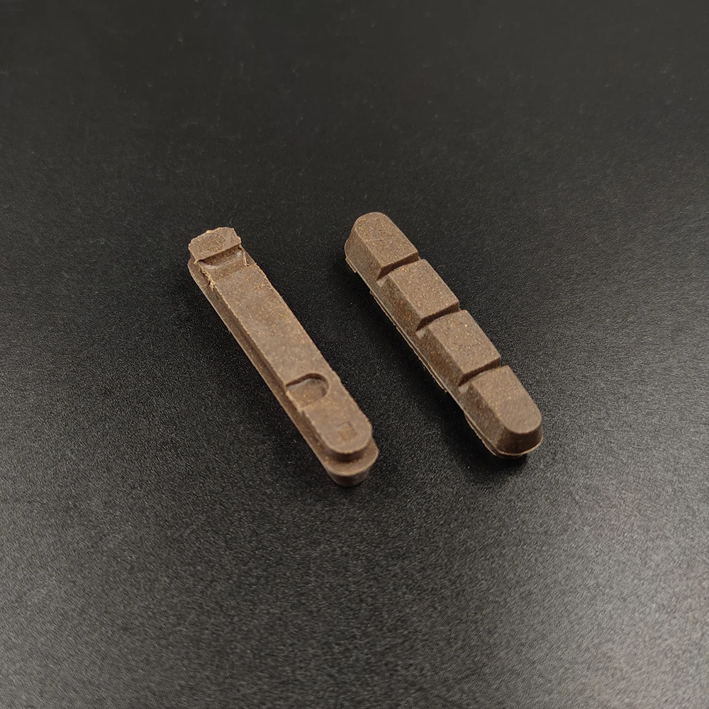Carbon Rim Brake Pads Cork Compound For Road Bike Wheel Caliper Braking Inserts Shim. CAMP Use V Brake Light Weight 10.5g/Pair