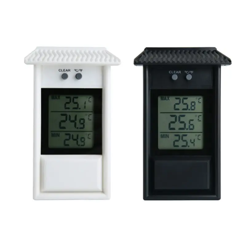 

Waterproof Outdoor Temperature and Humidity Meter with Memory Function Dropship