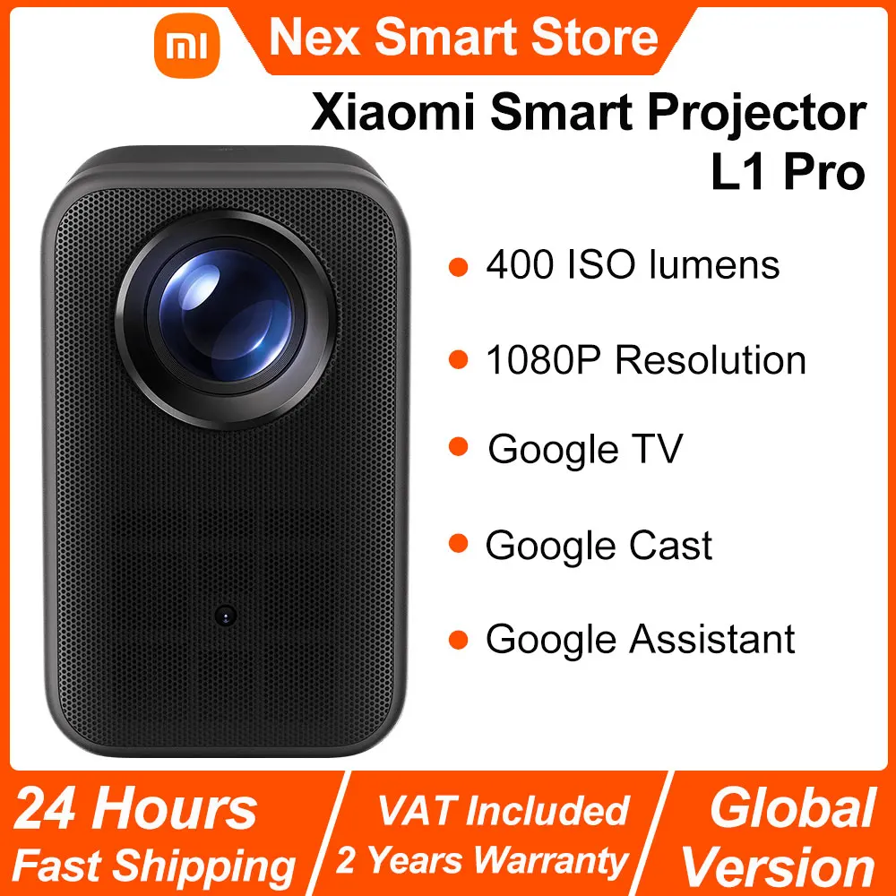 Xiaomi Smart Projector L1 Pro 本体 新品 Amazon.com: [Sound by Dolby & Auto Focus] Xiaomi L1 Pro Portable