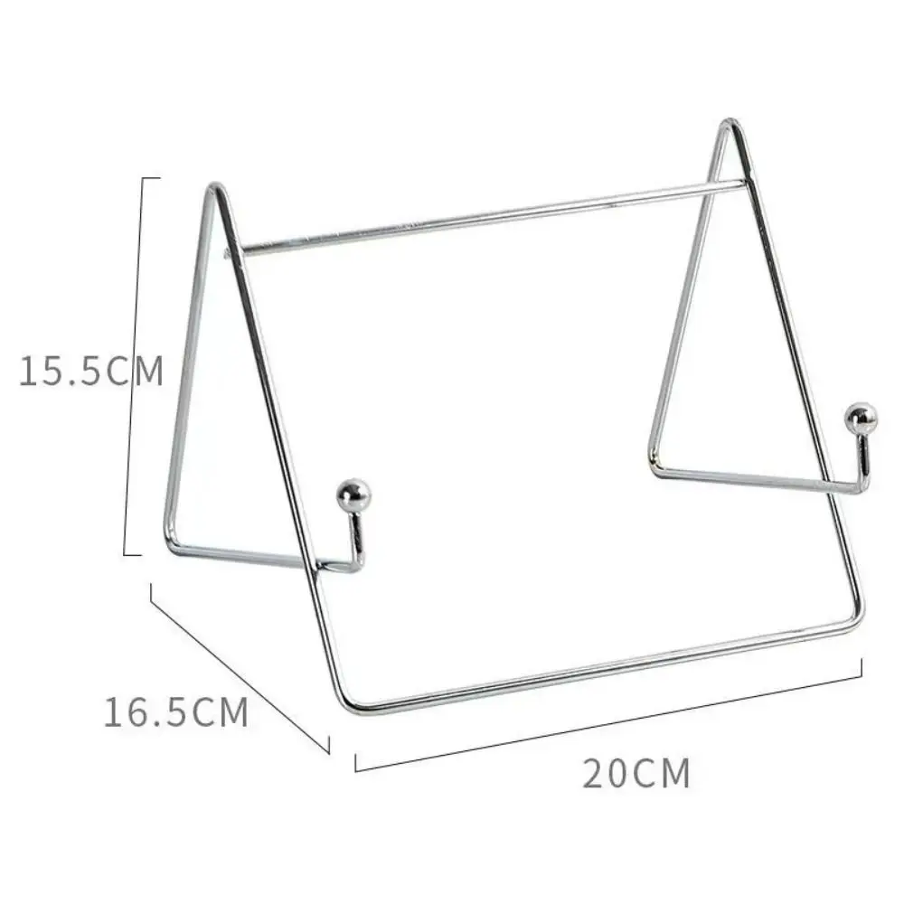 دعم مسطح معدني محمول ، حامل قراءة الكتب الإبداعية...