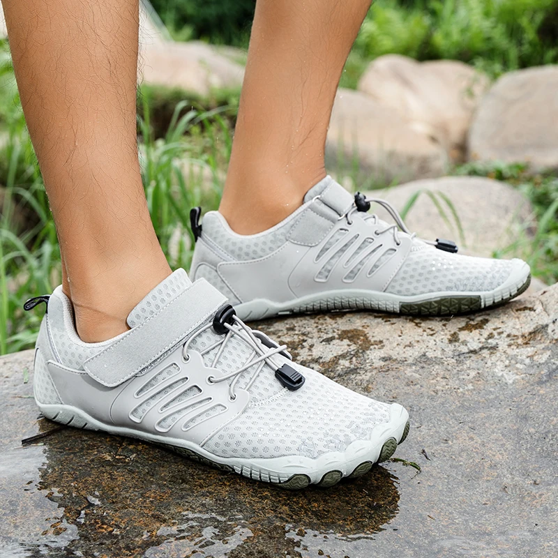 Unisex Wider Mountaineering Shoes Mesh Men Barefoot Wide-toed Shoes New Flats Soft Zero Drop Sole Wider Toe Sneakes Big Size